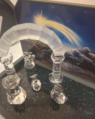 Natività cristallo Swarovski originale con scatola