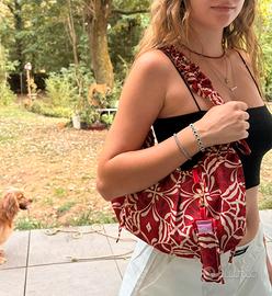 Borsa fatta a mano in 100% cotone