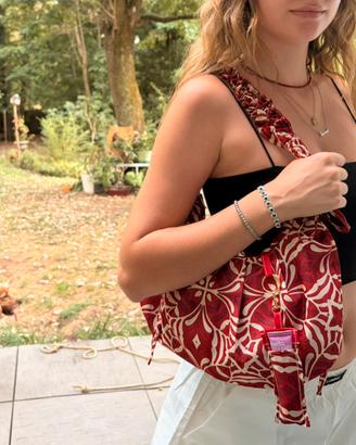 Borsa fatta a mano in 100% cotone