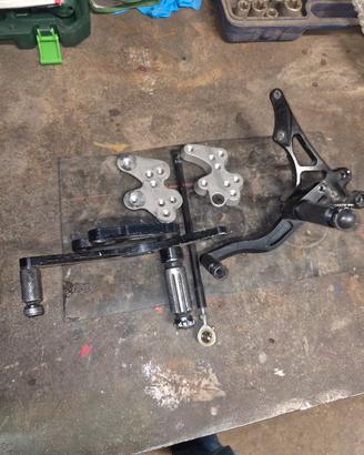 pedane arretrate suzuki gsx-r 1000 k9 l6