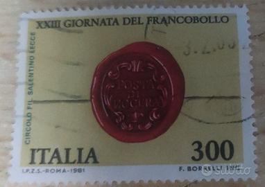 Giornata del Francobollo 1981 - Angelo e Sigillo