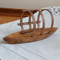 barchetta vintage legno