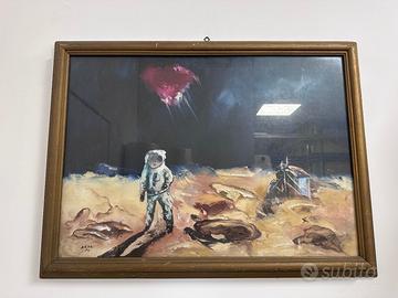 - Astronauta Solitario - 75 x 59 cm