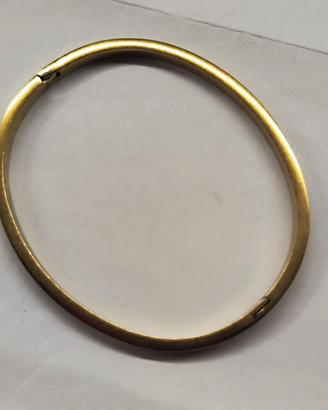 bracciale acciaio dorato