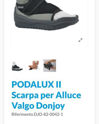 Scarpa medica Donjoy n37 /38 post interv  alluce. 