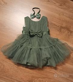 Vestito cerimonia bambina 1 anno