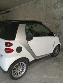 Smart fortwo 451 1000 cabrio bianca