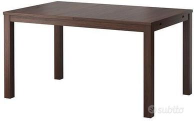 IKEA Tavolo Allungabile BJURSTA Nero 8 persone 220