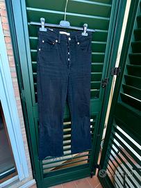 Jeans levis Tg. 24 modello Ribcage crop flare