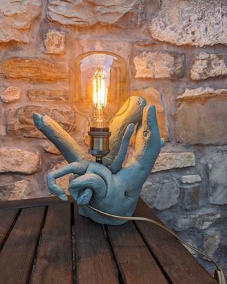 Lampada da tavolo artigianato