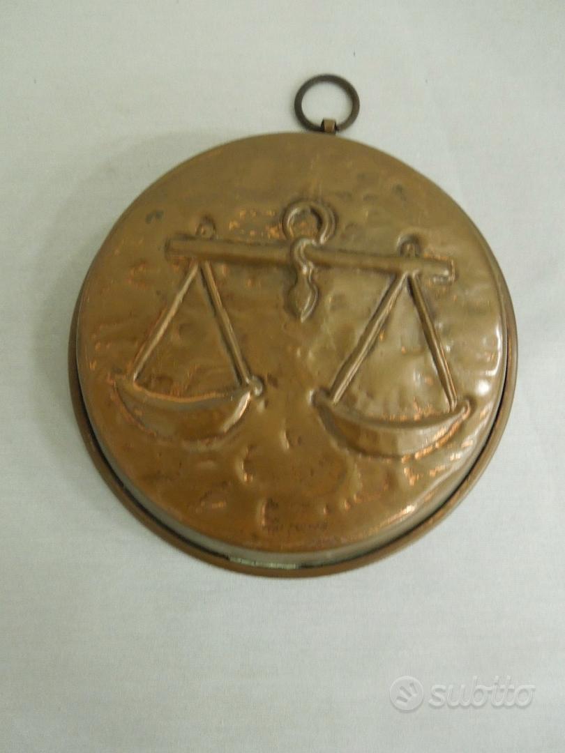 Peso Antico In Ferro 1 Oz. Per Bilancia / Vecchio Peso