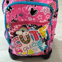 Zaino scuola bambina SJ rosa mod Cute Girl