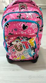 Zaino scuola bambina SJ rosa mod Cute Girl