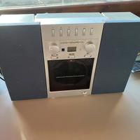 Mini stereo con telecomando,casse e lettore CD