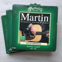 Mute chitarra 12 corde Martin, GHS, Ernie Ball