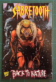 Sabretooth - Back to nature - fumetto Marvel