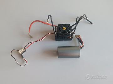 Combo Brushless Regolatore - Motore scala 1:8 