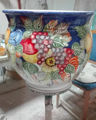 Caspò grande casa giardino vietri decorato