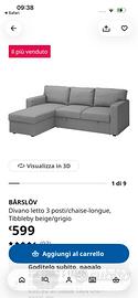 Divano letto ikea