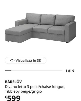 Divano letto ikea