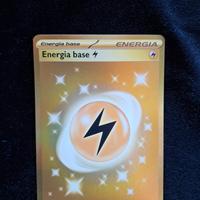 Carta Pokemon energia base gold