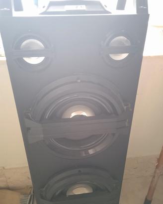 cassa musica con microfono 