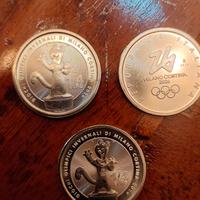 monete da 1/4 di Euro Olimpiadi Milano-Cortina 26