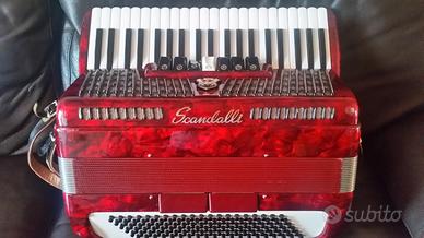 Fisarmonica Scandalli 120 bassi