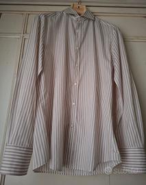 Camicia Brunello Cucinelli, tg. M, slim fit, 100% 