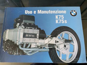 Bmw K75 - Libretto uso e manutenzione