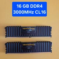 16 GB DDR4 Corsair Venceance
