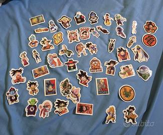 Lotto adesivi Dragon Ball – 50 pezzi – Nuovi