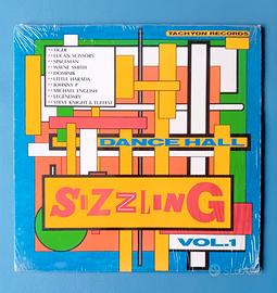 LP 33 giri Dance Hall Sizzling Vol. 1 reggae 1990