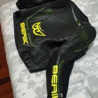 giacca in pelle per moto beryk