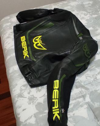 giacca in pelle per moto beryk