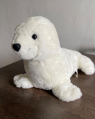 Foca bianca in peluche