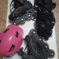 Rollerblade n. 38 con accessori