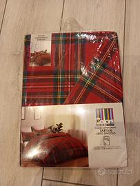 Parure copripiumino Tartan singolo