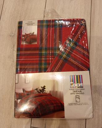 Parure copripiumino Tartan singolo