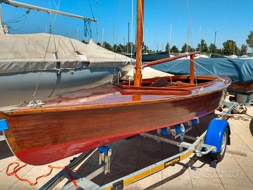 Deriva in legno classe Pirat - Nautica In vendita a Treviso