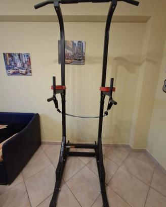 Power tower per trazioni e addominali