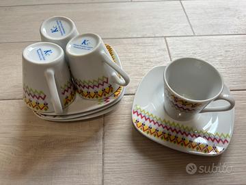 Set 4 tazzine caffe