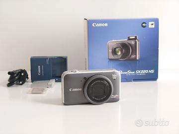 Canon Powershot SX220HS fotocamera digitale zoom