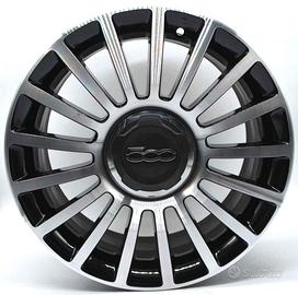 4 cerchi lega fiat 500 lounge r16 lt3097