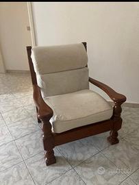 Divano struttura legno massello indistruttibile