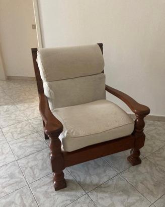 Divano struttura legno massello indistruttibile