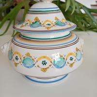 Vaso biscottiera ceramica Grottaglie