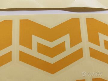 6 Adesivi logo MinnKota Minnkota impermeabili