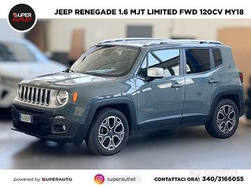 Jeep Renegade 1.6 mjt Limited fwd 120cv my18