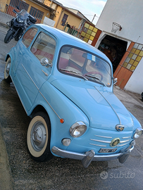 Fiat 600 epoca 1959 targa oro